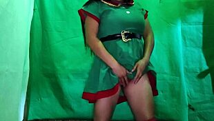 Hot Latina Christmas Elf Craves Dirty Action Tonight!