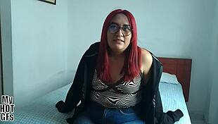 Bomboli Preview: Chubby Redhead Babysitter's First Homemade Scene